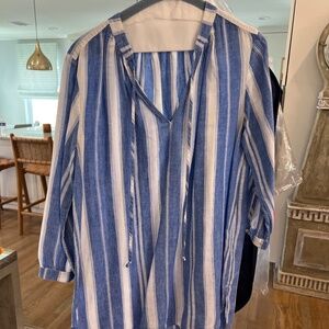 J CREW LIKE NEW Linen Tunic